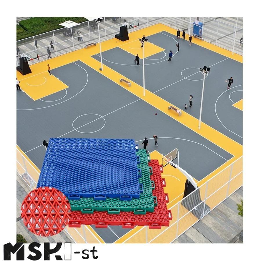 [特色のある商品]ジョイントマット 屋外バスケットボールコート用モジュラージョイントフロアマット耐候性大型プラスチックスプライシングフロアエクササイズフロアマット 7,721円