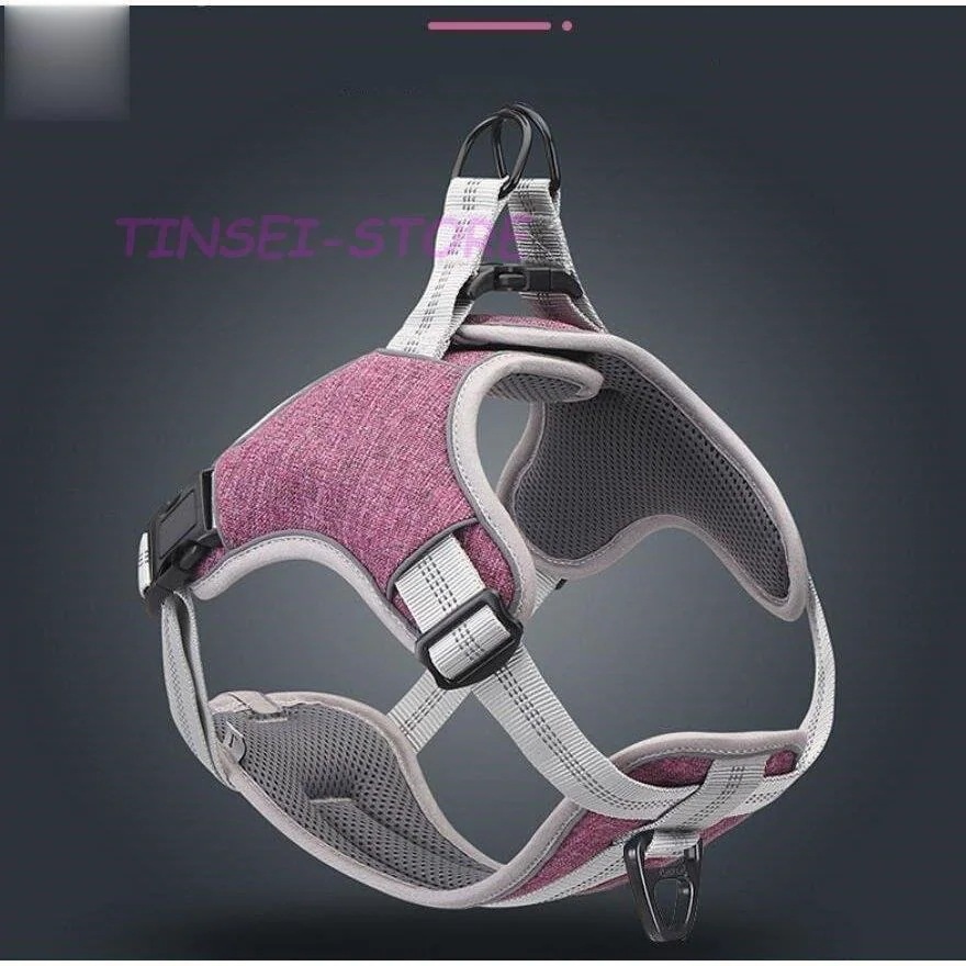 【超お得1つ買うと10個もらえる】急速出荷大型犬 小型犬 ドッグ ペットハーネス メッシュ ウェアハーネス メッシュ素材 おしゃれ 犬用 キャ