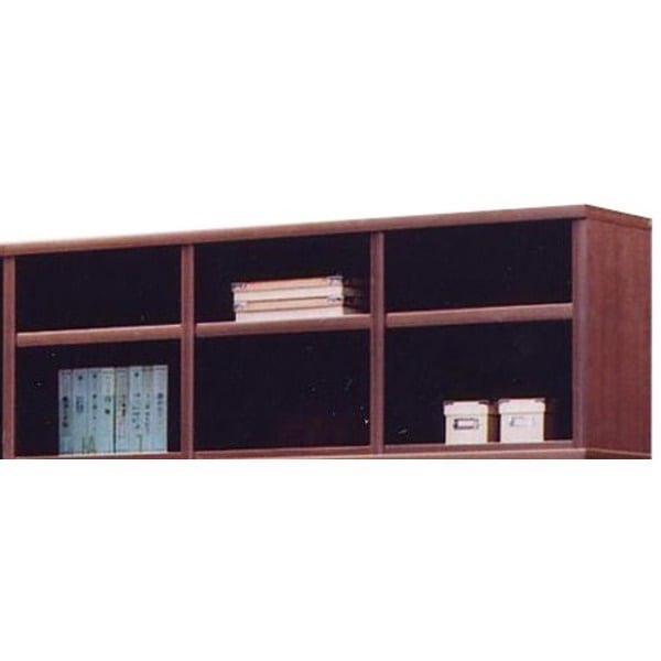 上置き(オープンラック用棚) 幅129cm 木製(天然木) 棚板付き 日本製 ブラウン Glacso2グラッソ2 完成品 開梱設置