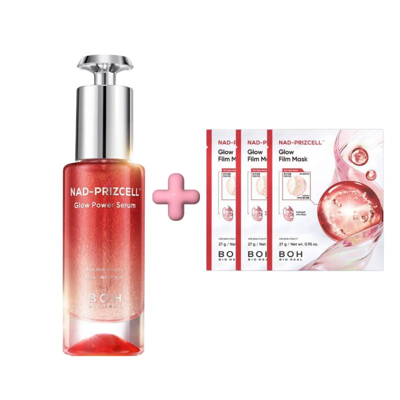 [NEW][kyoka pick]NAD PRIZCELL グローパワー美容液+[3枚] NAD PRIZCELL グローフィルムマスク/光彩/ツヤ/マスクパック/ ゲルマスク/ 韓国マスクパック