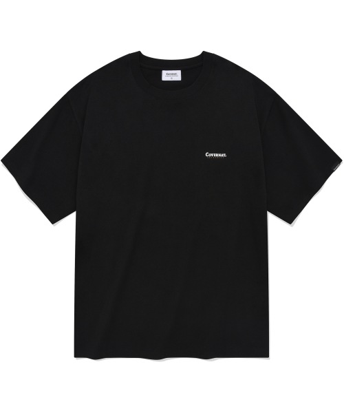 COVERNAT スモールオーセンティックロゴ T シャツブラック