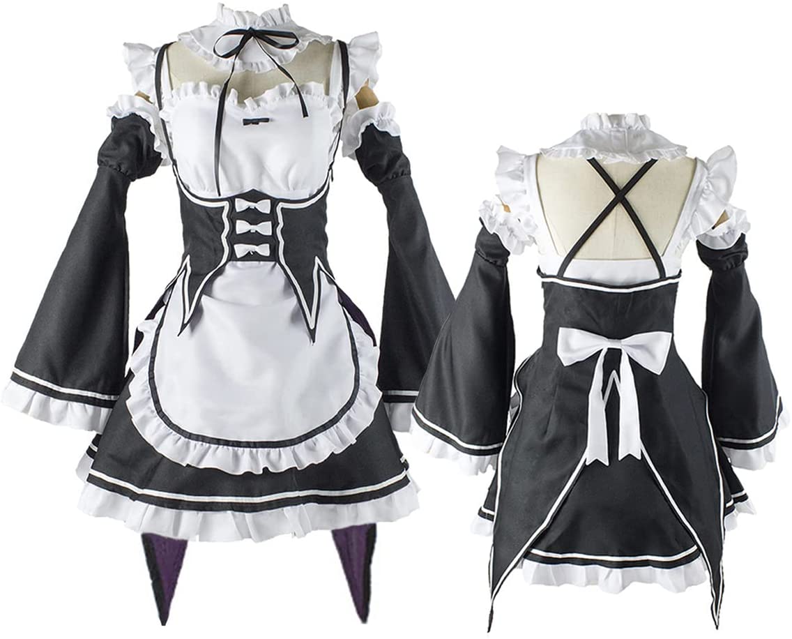 レム ラム メイド服 Re:ゼロから始まる異世界生活 ラム レム風コスチューム 変 7,458円