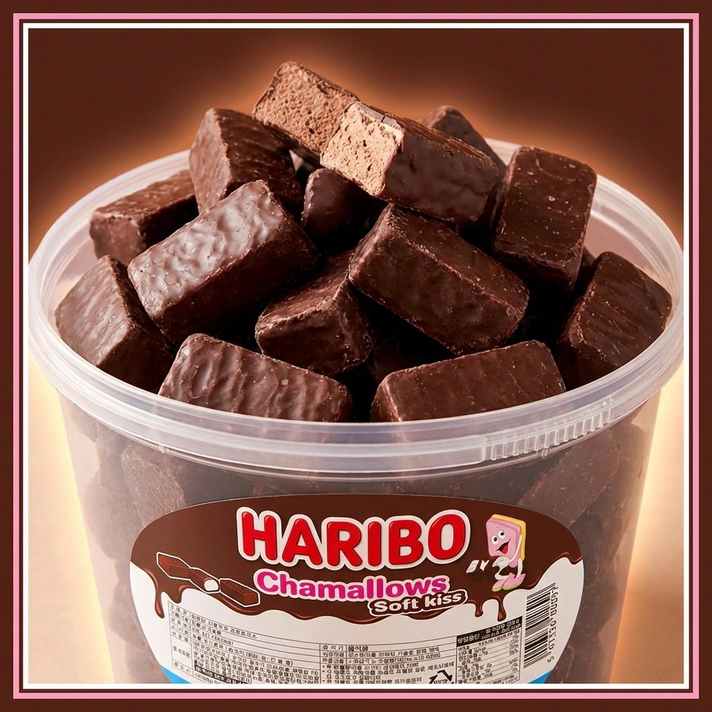 ハリボーチョコマシュマロ400g ５個セット Qoo10] ハリボー 【正規品】チョコマシュマロ 400g / : 食品