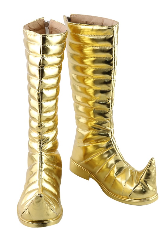 コスプレ靴 ディオ ブランドー 変装用 下駄 シューズ 長靴 コスプレ クリスマス ハロウィン