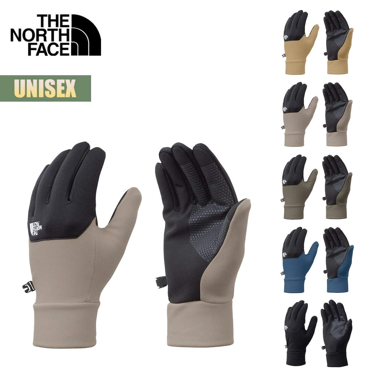 グローブ 手袋 イーチップグローブ ユニセックス インナーグローブ スマホ操作 ストレッチ 防風 防水 保温 フリース アウトドア スキー スノボ NN62344 2024 正規品