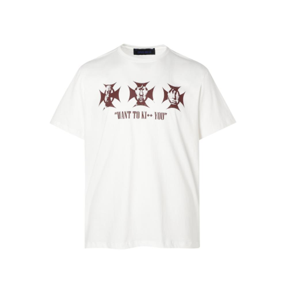 OPUS0012 Op 07 3STAR TSHIRTS WHITE OP5B1R3522WHT