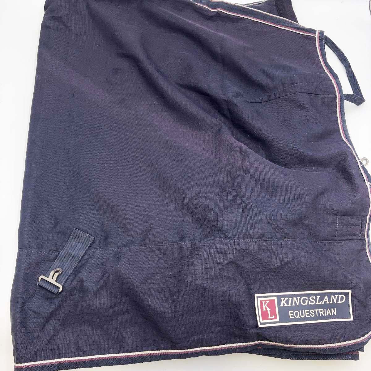【中古】KINGSLAND キングスランド 馬着 ネイビー 乗馬 馬術