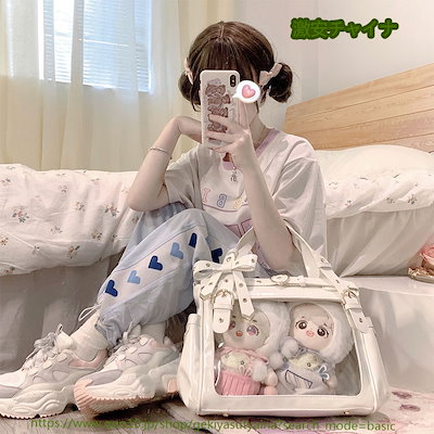 Qoo10] 痛バッグ 痛バ 20cmぬいぐるみ入り : バッグ・雑貨