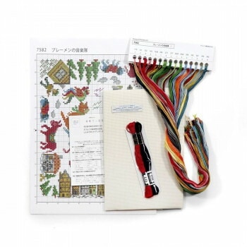 クロス/ステッチキット Nostalgic Story ブレーメンの音楽隊 7582