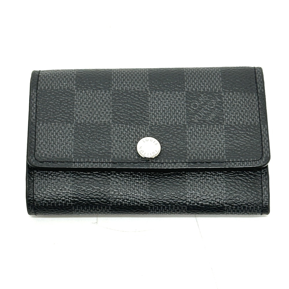 キーケース N62662 ミュルティクレ6 6連キーケース 鍵 小物 ダミエグラフィットキャンバス ブラック