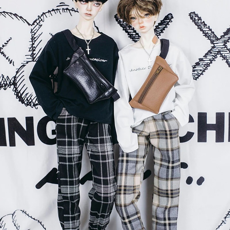 BJD人形用衣装セット 4点カジュアル 70cm/SD/MSDサイズドール用