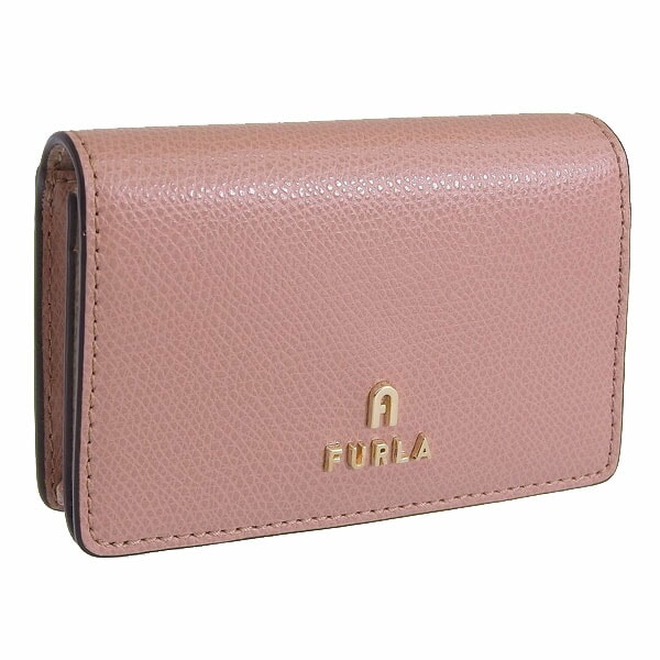 フルラ 名刺入れ カードケース レディース レザー ピンク カメリア FURLA CAMELIA BUSINESS CARD CASE WP00408ARE0003401S
