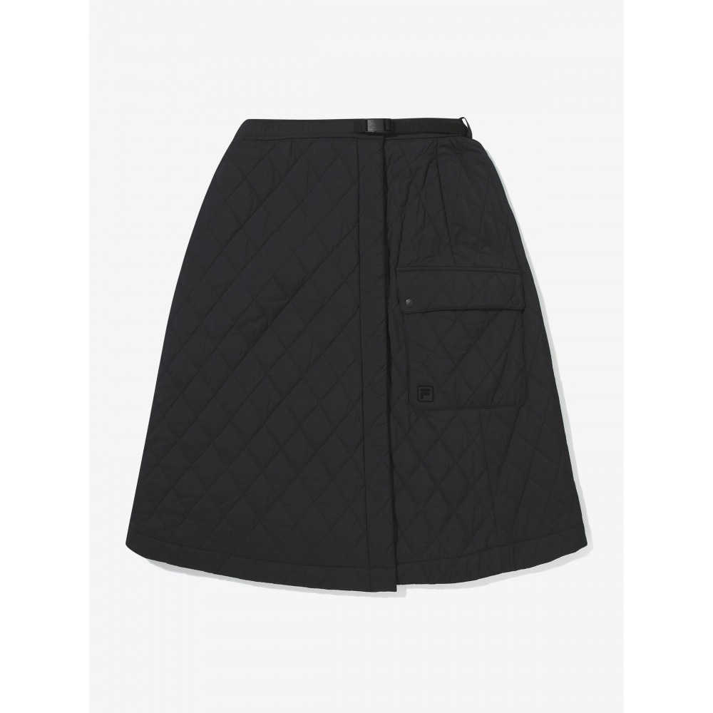 フィラキルトスカート_FS2SKG4153F_ブラック