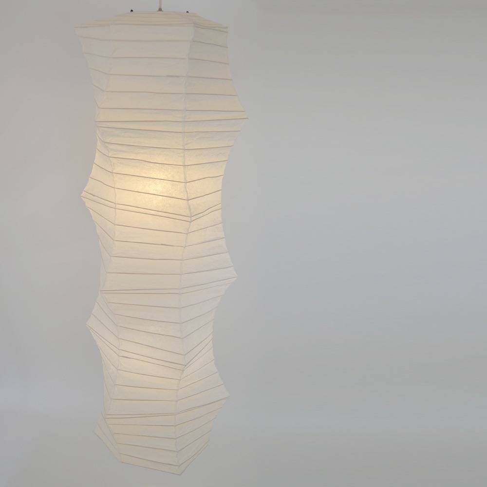 彩光デザイン 和照明 大型 和紙照明 ペンダントライト 2灯 【電球別売】 SDPN-207 揉み紙 日本製 和風照明 【送料無料】【K