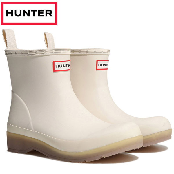 ハンター HUNTER レディース プレイ ショート トランスルーセント ソール ブーツ シューズ WFS4001RMA-SHW