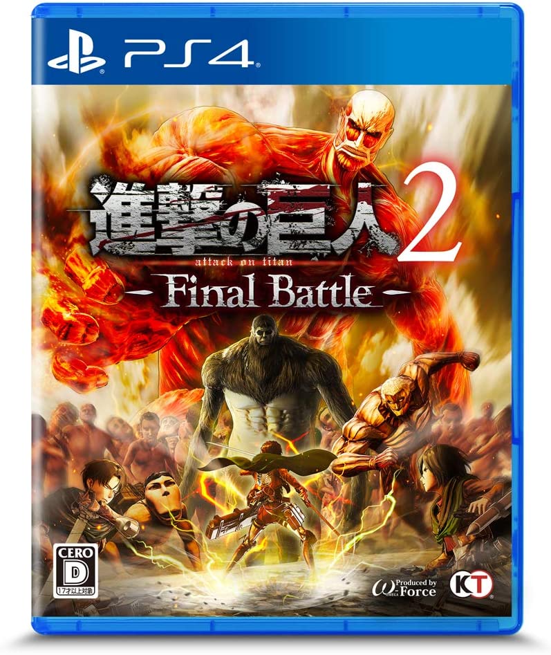 数量は多 【開店SALE】 進撃の巨人2 -Final Battle - PS4 ゲームソフト