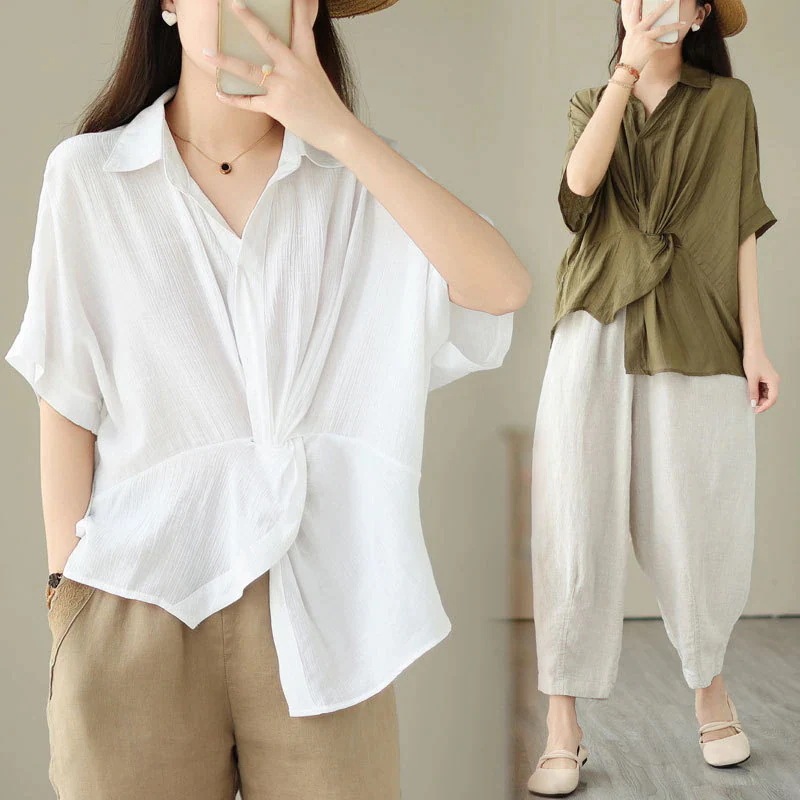 【急速出荷!】2025夏 新作 おしゃれ シンプル 不规则 半袖 Tシャツ 丸ネック 大きいサイズ トップス 日焼け止め ノースリーブ ロンt Tシャツカットソー