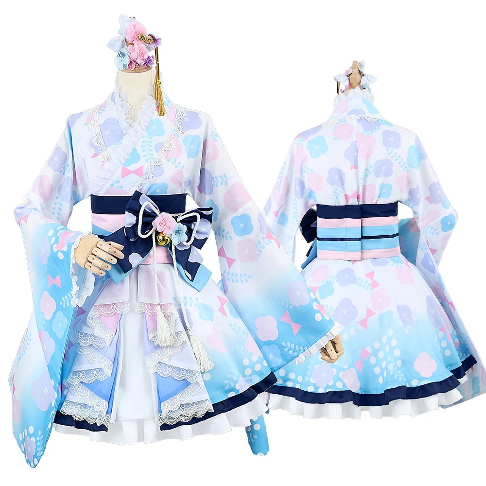 バーチャルYouTuber　VTuber にじさんじ コスプレ 天宮こころ　和服　コスプレ衣装