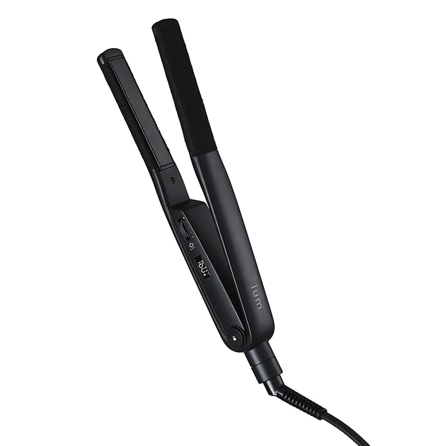 マンダム ium イウム ヘアアイロン ヘアーアイロン メンズ ミニ コンパクト 15mm 自動電源オフ コテ ナノオイル セラミックコーティング ストレート パーマ カール 小さい 小さめ 小型