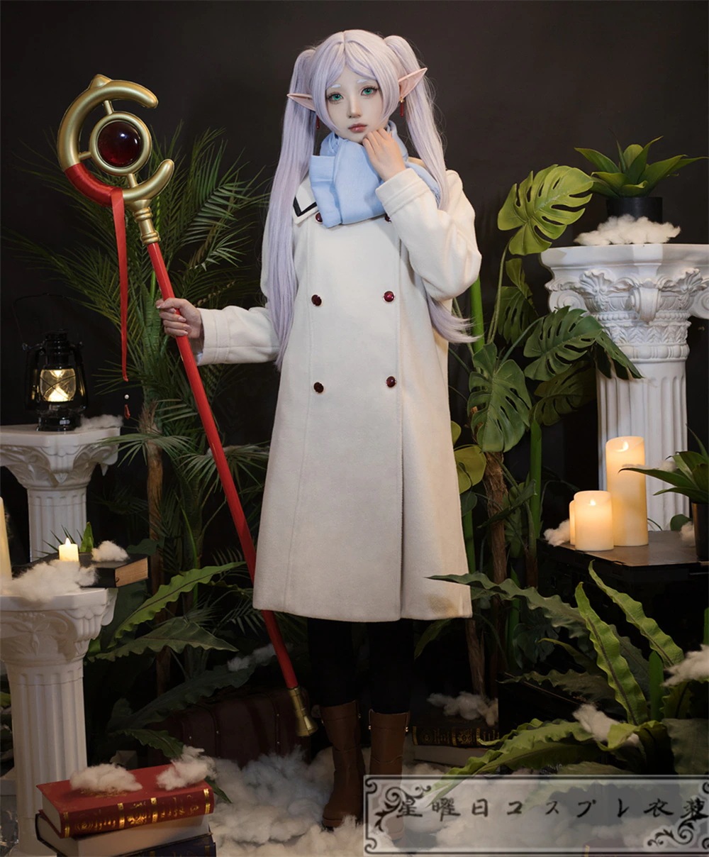 一部在庫あり 葬送のフリーレン 北側諸国の冬 フリーレン コスプレ衣装 コスチューム ハロウィン 変装 仮装 別売り可能