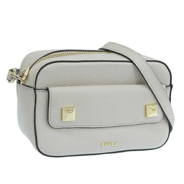 フルラ バッグ レディース ショルダーバッグ アウトレット レザー グレー AFRODITE MINI WE00343BX0305GDJ00 FURLA