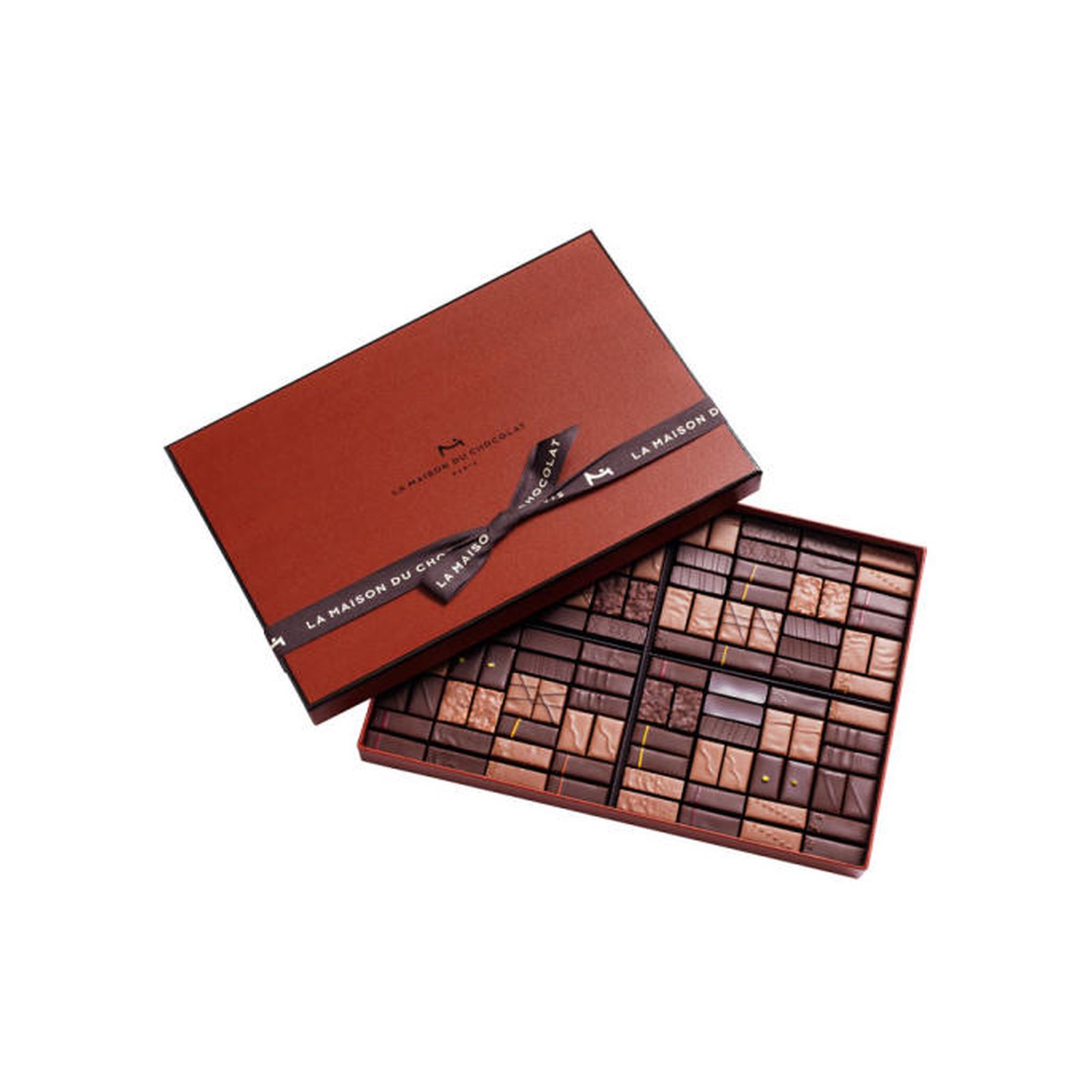 ラ メゾン デュ ショコラ アソルティモン メゾン S5 チョコ チョコレート 112粒 冷蔵×1個