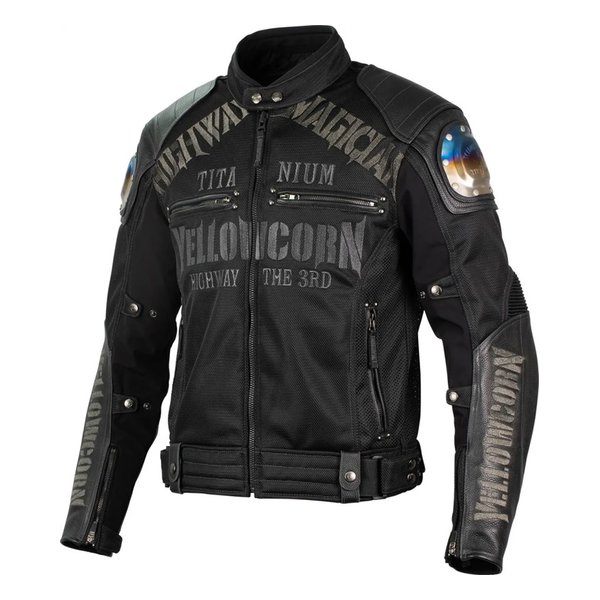 MESH JACKET メッシュジャケット ブラックガンメタル/LLサイズ YB-5109BK/GMLL