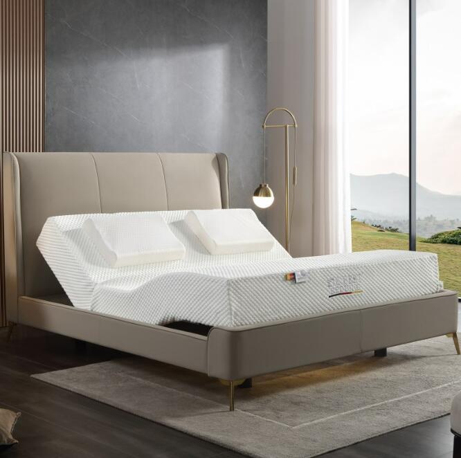 電動ベッド　ベッド昇降スマートベッド　マッサージ電動マットレス ベッドセット　２点セット