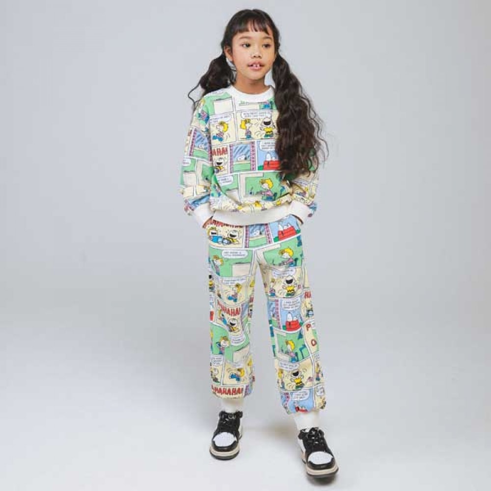 アイラブジェイ P.カートゥーンスヌーピー上下セット JVSSE07