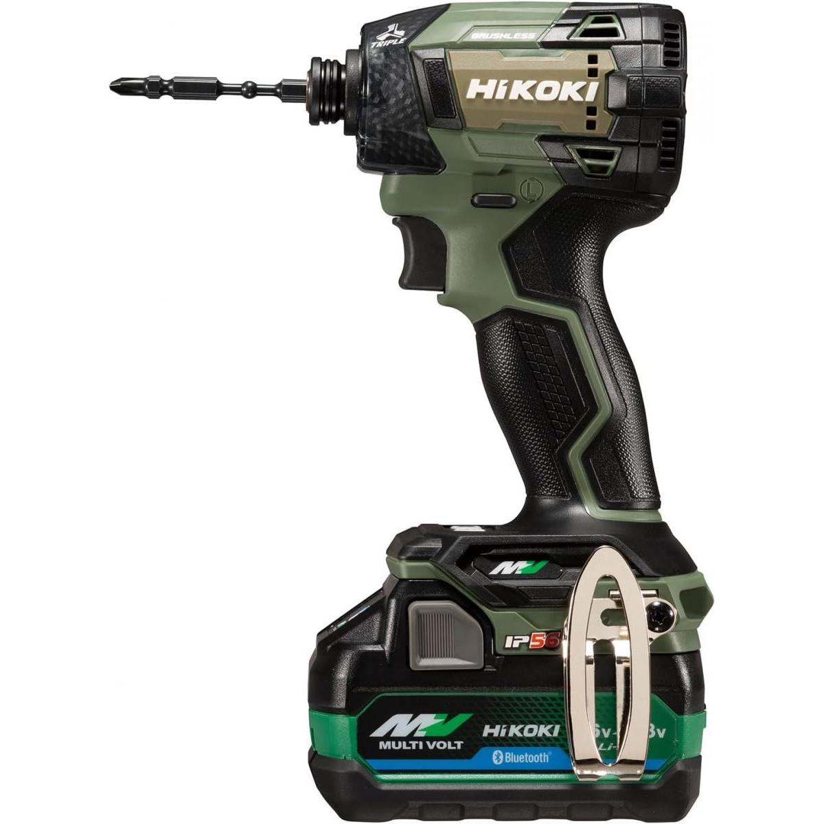 【在庫有・即納】【30台限定特価】HiKOKI(ハイコーキ)【2024年モデル】36V 充電式 インパクトドライバ フォレストグリーン 2ポート充電器 WH36DD(2XHGSZ)