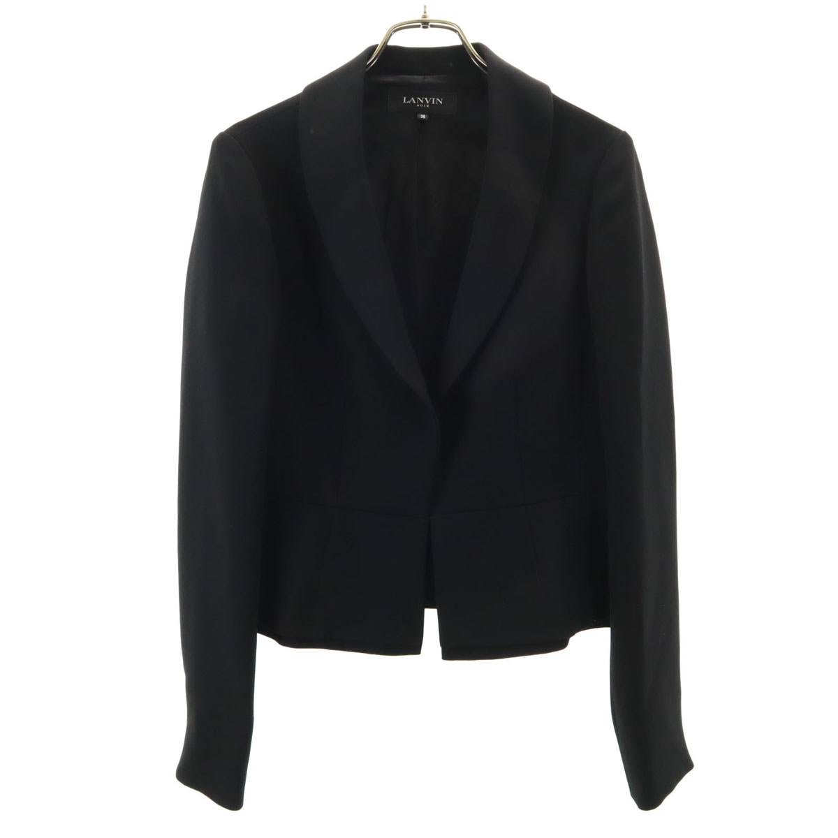 ジャケット 38 黒 レディース 古着