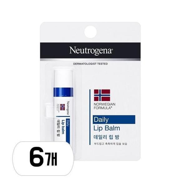 デイリーリップバーム 4g 6個 4,280円