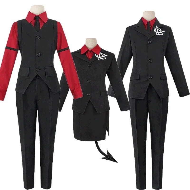 JK制服 悪魔の三姉妹 HELLTAKER ヘルテイカー 衣装 コスプレ変装仮装 スーツ ハロウィン 年新作入荷コスプレ