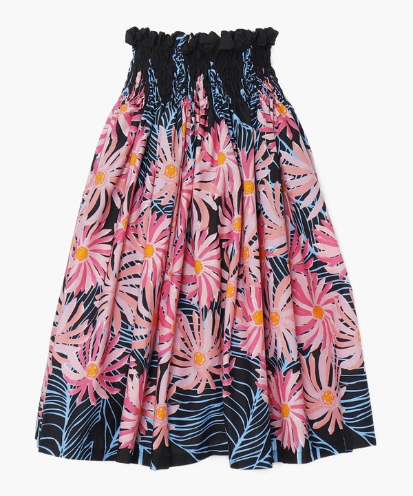 【既製品】【既製品】シングルパウ　73CM丈　ガーベラ／ブラック系