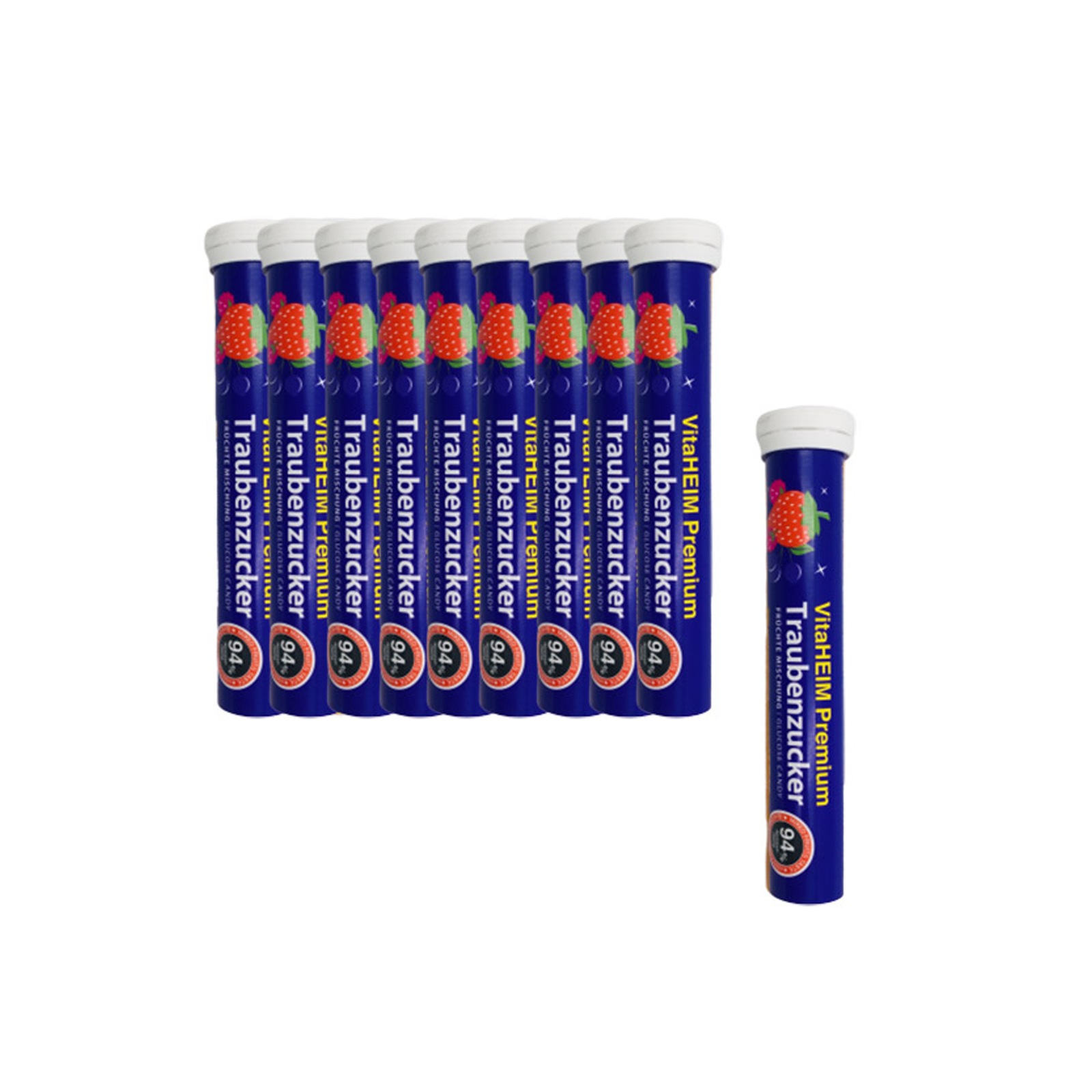 スポーツ キャンディ ミックス フルーツ 味 無糖 キャンディ 20錠 X 10個(200錠)