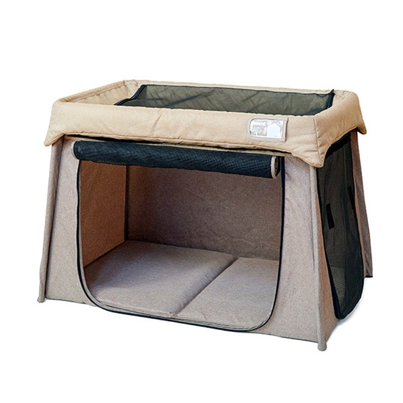 ボンビ　ペットにやさしいソフトサークル　ライトブラウン