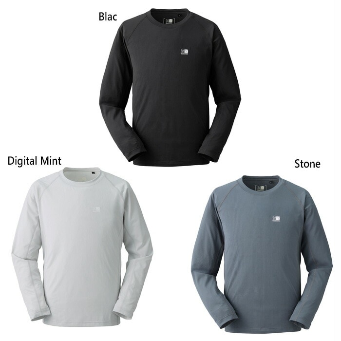 サイズ：M メンズ ファスト ドライ fast-dry L/S T アウトドアウェア トップス 長袖Tシャツ ロンT 101568