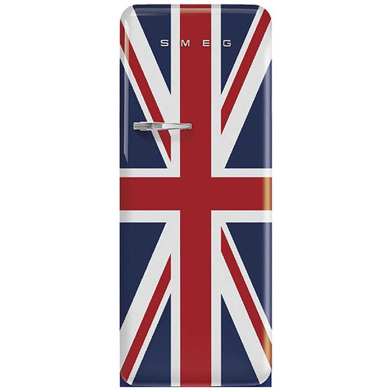 SMEG　冷蔵庫 1ドア 270L 右開き 幅60.1cm ユニオンジャック　FAB28RDUJ5JP（標準設置無料）