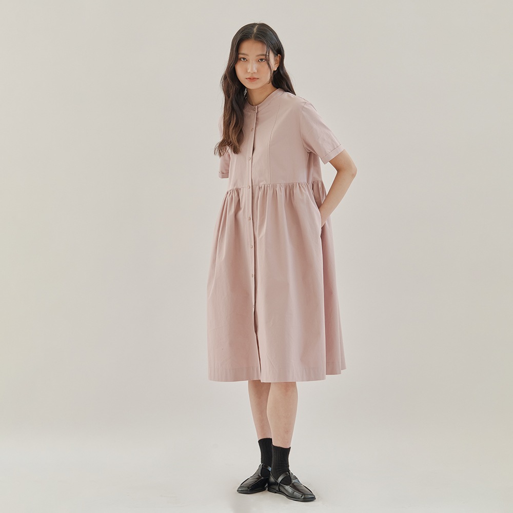 DAISY WASHING DRESS_PINK BROWN