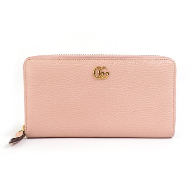グッチ GUCCI GG マーモント レザー ラウンドファスナー長財布 ジップアラウンドウォレット メンズ レディース