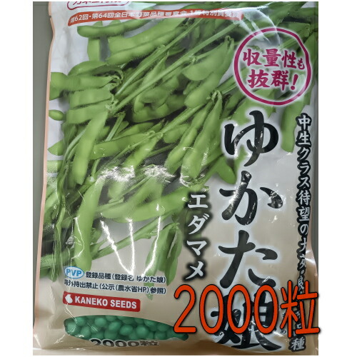 カネコ種苗 枝豆 ゆかた娘 2000粒　種子　10個セット 29,054円