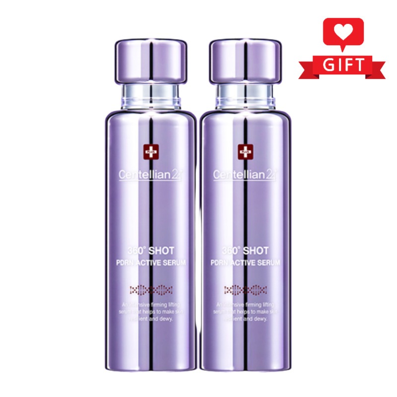 360度ショットPDRNアクティブセラム 50ml×2本 /弾力ケア /集中美容液 /夜用ケア