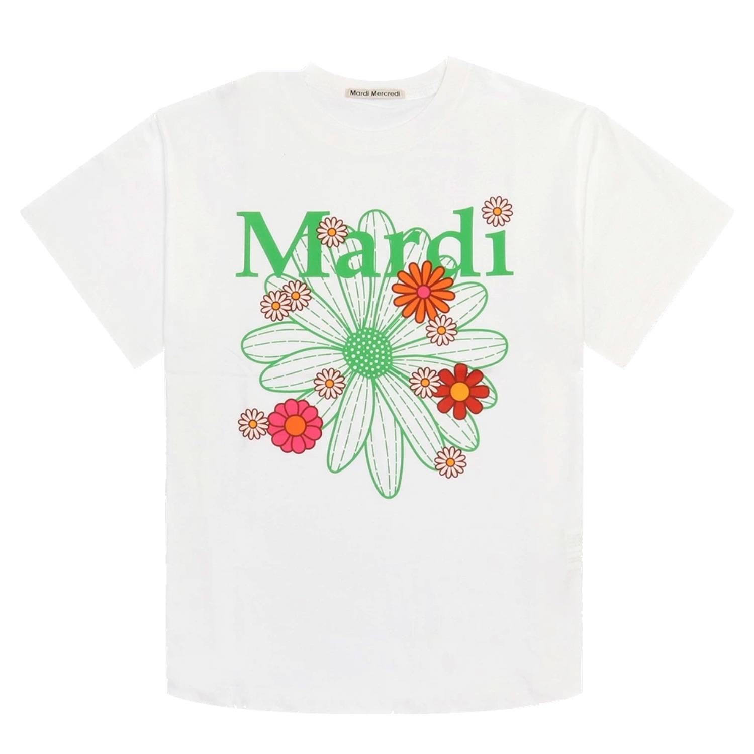 D-7 Tシャツ マルディ メクルディ Tシャツ トップス 韓流 韓国 K-POP おしゃれ 可愛い フリーサイズ