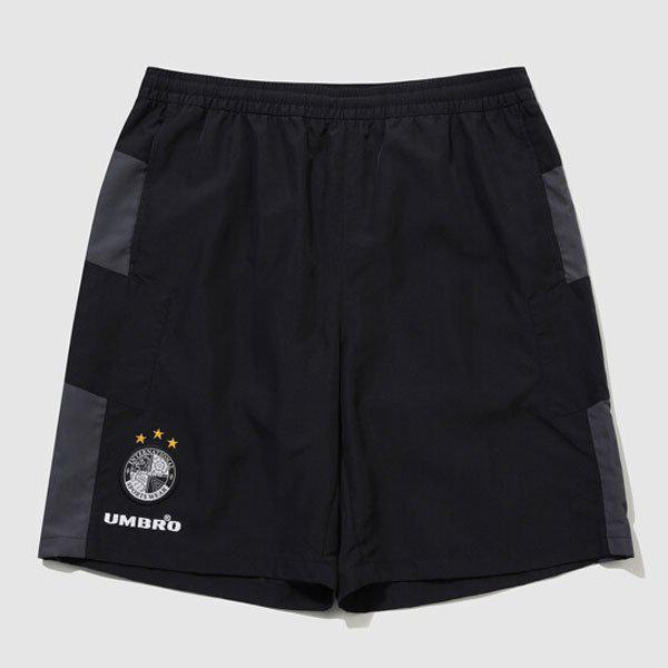 HBL OG カラーブロック 5部丈パンツ UR221CHP56 BLACK