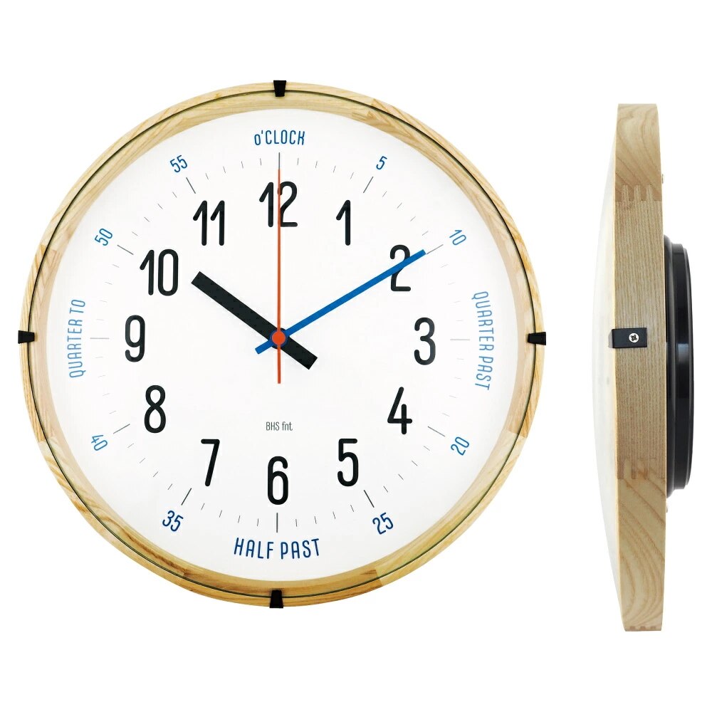BAUHAUS バウハウス『CarlMarx』復刻フォントウォールクロック / 壁掛け時計インテリア