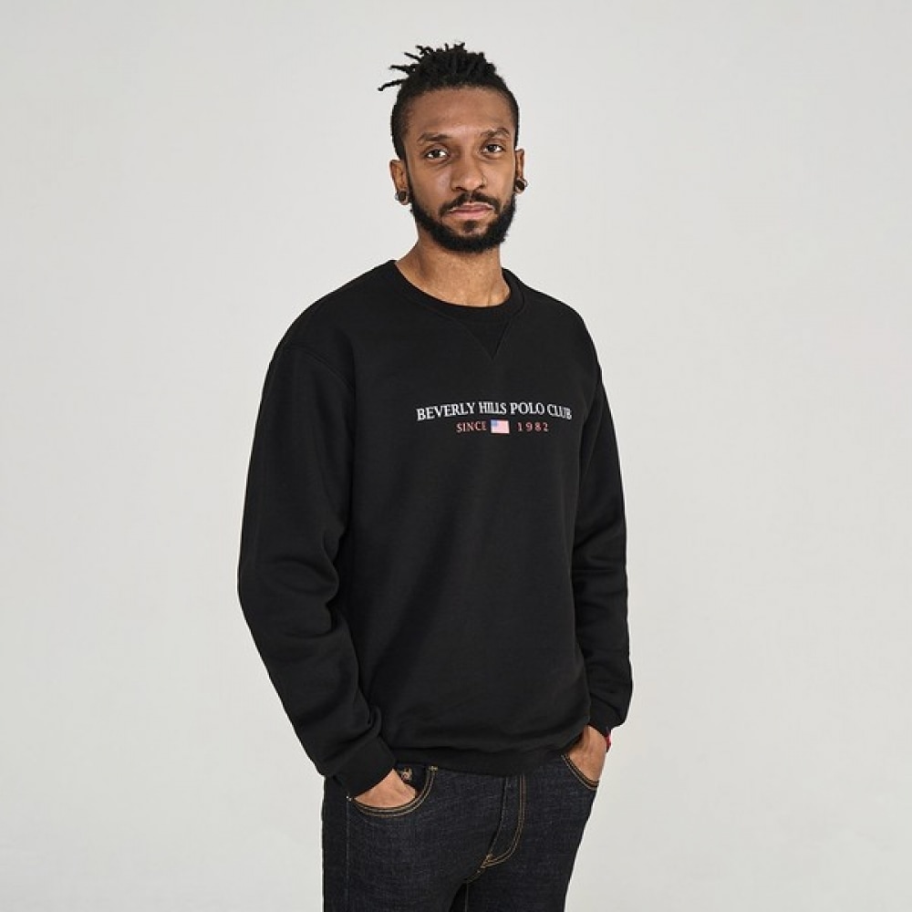 (ビバリーヒルズポロクラブ) 1992 シンプル起毛スウェットシャツ 5,584円