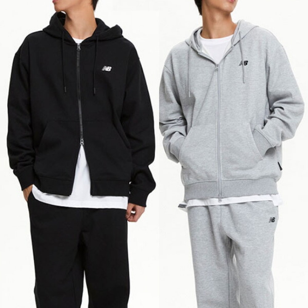 ニューバランス UNI エッセンシャルスモールロゴパーカージップアップ NBMDFCO103 2タイプ 1パック