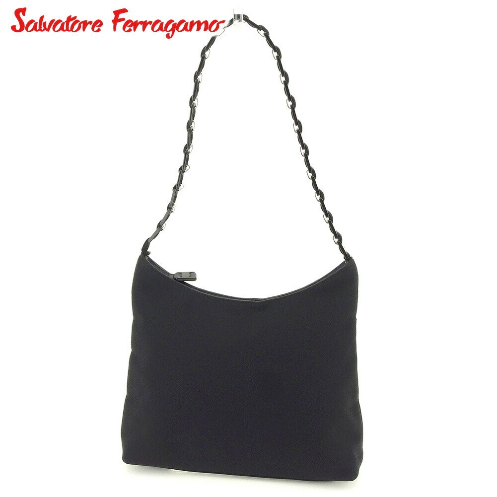 ショルダーバッグ ワンショルダー ヴァラ ブラック 中古