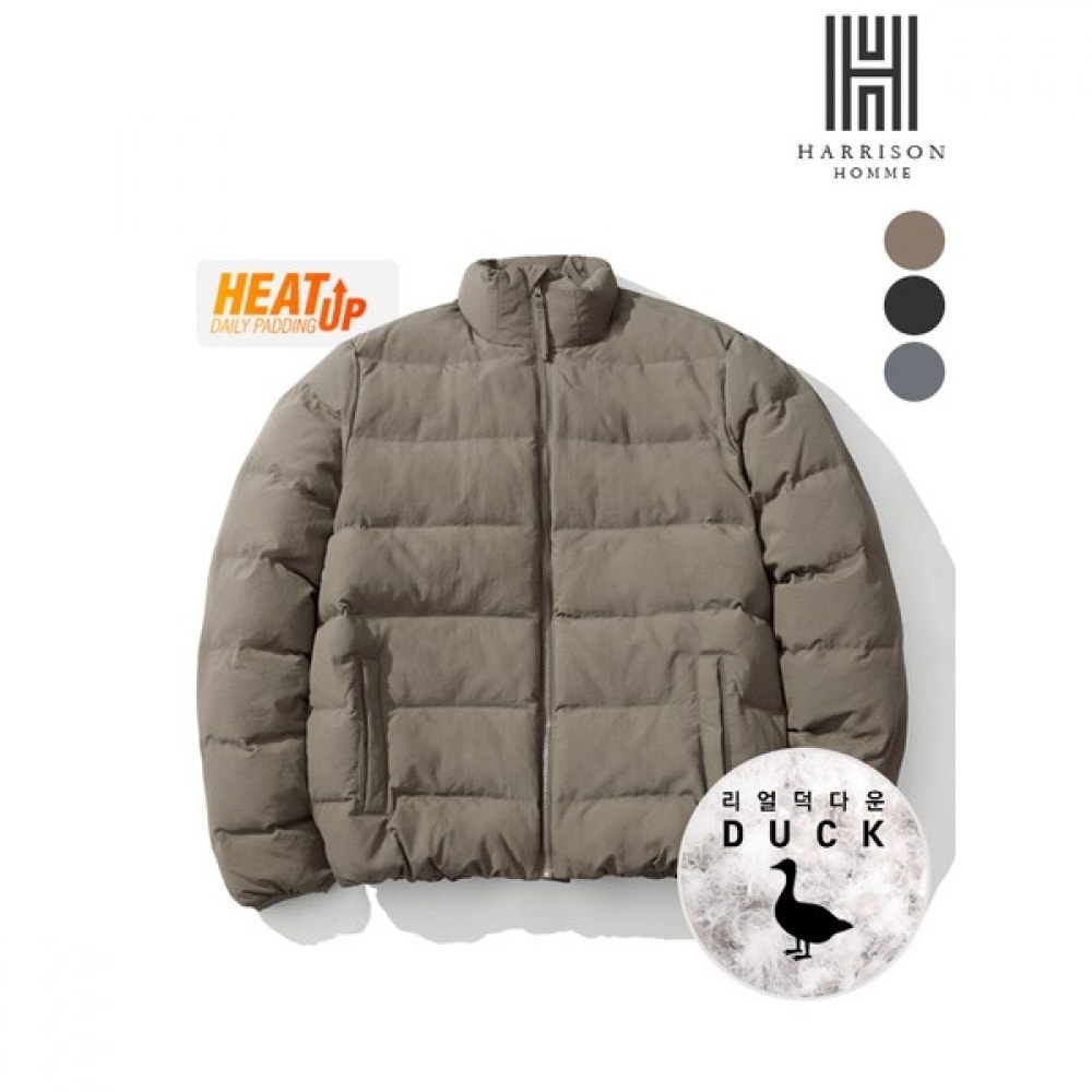 (ハリソン) アカルハイネック軽量パッド入りジャンパー HA-1009 RISC1004