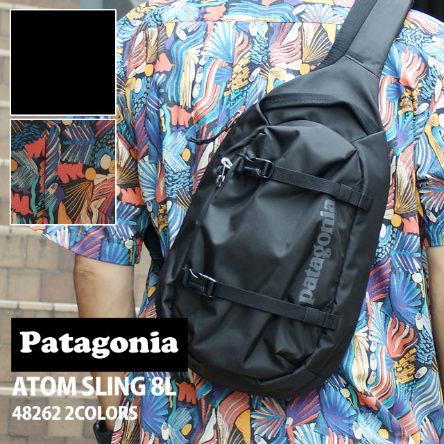 パタゴニア Patagonia Atom Sling アトム スリング 8L 48262 ワンショルダーバッグ スリングバッグ アウトドア キャンプ SP23 277-003063-011